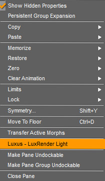 luxus light settings1