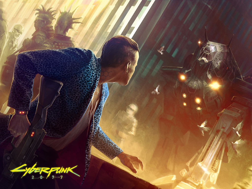 Larger wallpaper images from the Cyberpunk 2077 website